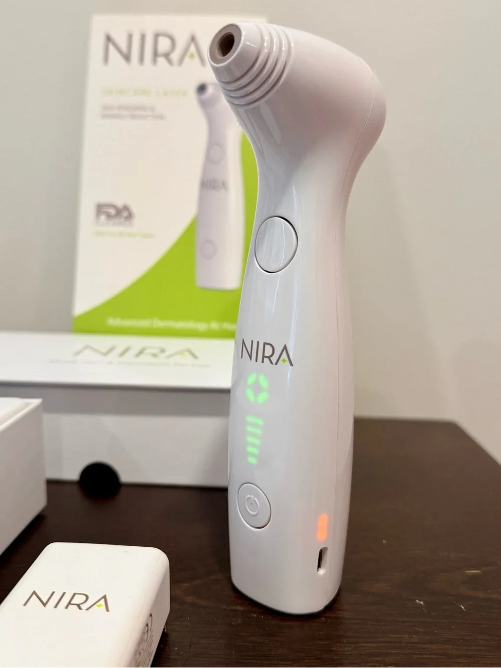 NIRA Skincare Laser Device in White
